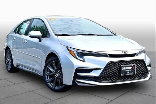 Classic Silver Metallic 2026 Toyota Corolla XSE