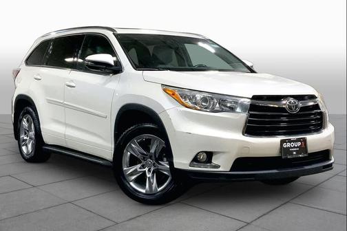 Blizzard Pearl 2015 Toyota Highlander Limited Platinum