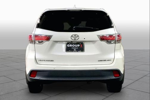 Blizzard Pearl 2015 Toyota Highlander Limited Platinum