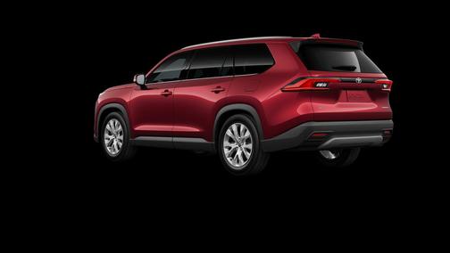 Red 2026 Toyota Grand Highlander Limited