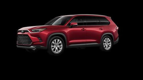 Red 2026 Toyota Grand Highlander Limited