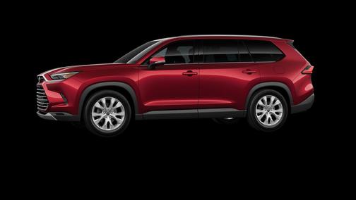 Red 2026 Toyota Grand Highlander Limited