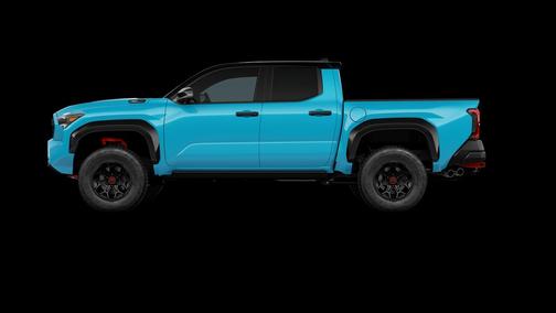 Blue 2026 Toyota Tacoma Hybrid TRD Pro