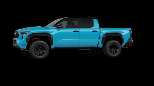 Blue 2026 Toyota Tacoma Hybrid TRD Pro