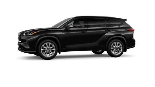 Black 2026 Toyota Highlander Hybrid Limited