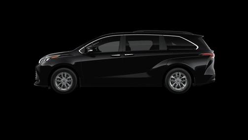 Black 2026 Toyota Sienna XLE
