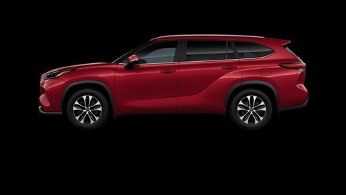 Red 2026 Toyota Highlander XLE