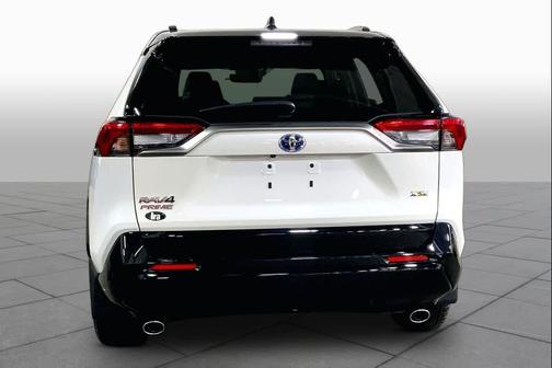 Blizzard Pearl w/Midnight Black Roof 2021 Toyota RAV4 Prime XSE