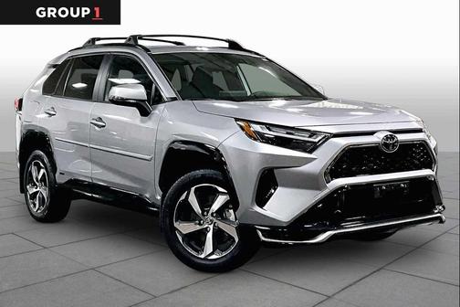 Silver Sky Metallic 2025 Toyota RAV4 Hybrid SE