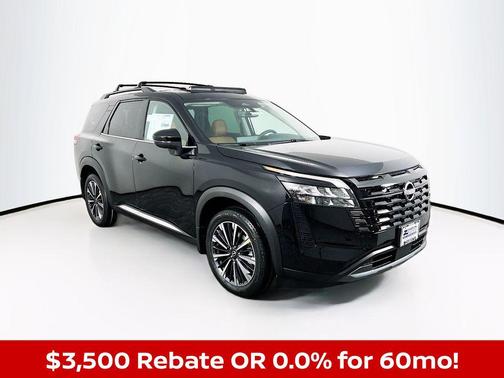 Super Black 2026 Nissan Pathfinder Platinum