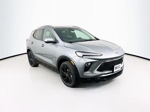 Moonstone Gray Metallic 2025 Buick Encore GX Sport Touring