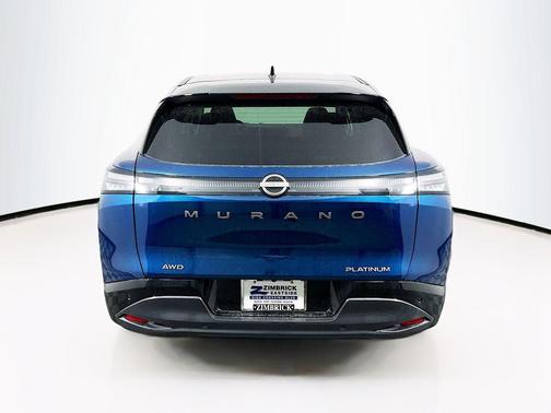 Aurora Blue Pearl Metallic/Super Black 2026 Nissan Murano Platinum