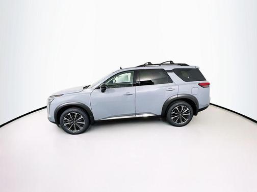 Boulder Gray Pearl 2026 Nissan Pathfinder Platinum