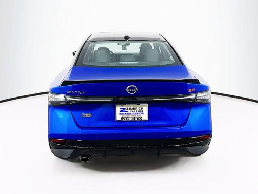 Bluestone Pearl/Super Black 2026 Nissan Sentra SR