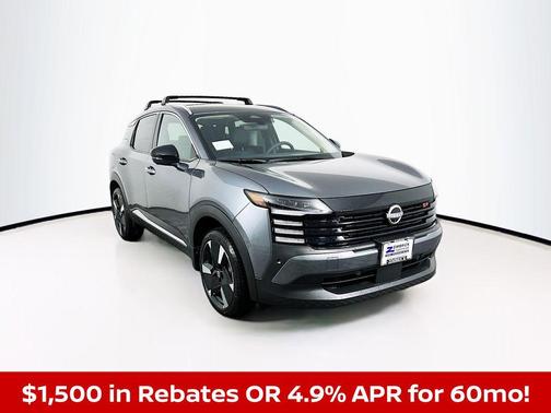 Gun Metallic 2026 Nissan Kicks SR