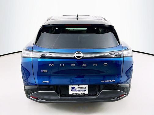 Aurora Blue Pearl Metallic/Super Black 2026 Nissan Murano Platinum