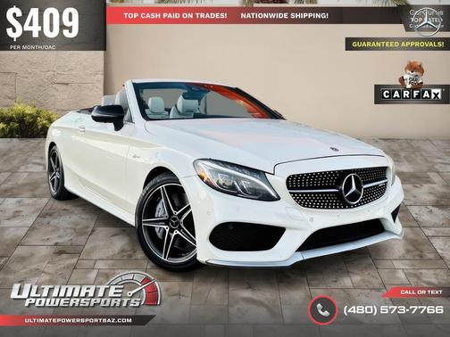 White 2018 Mercedes-Benz AMG C 43 4MATIC