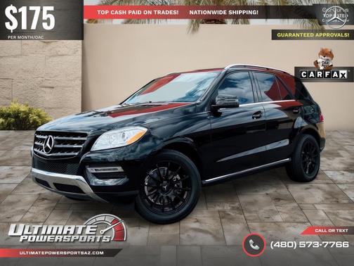 Black 2014 Mercedes-Benz M-Class