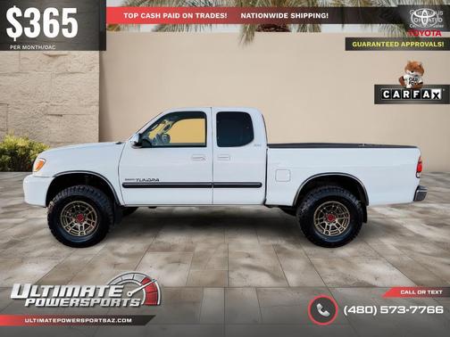 Alpine White 2003 Toyota Tundra SR5