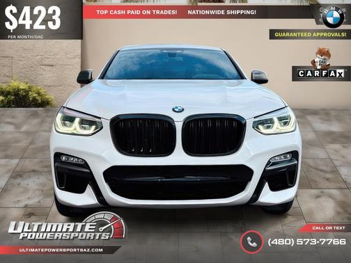 Alpine White 2019 BMW X4 M40i