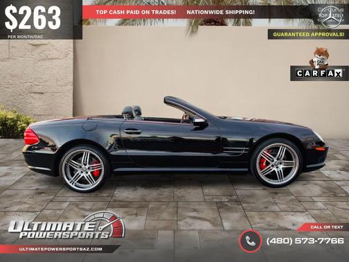 Obsidian Black Metallic 2004 Mercedes-Benz SL-Class