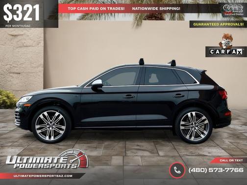 Brilliant Black 2018 Audi SQ5 3.0T Premium Plus