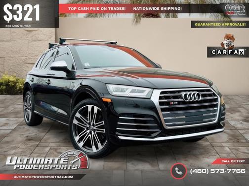 Brilliant Black 2018 Audi SQ5 3.0T Premium Plus