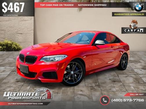 Melbourne Red Metallic 2017 BMW M240 i