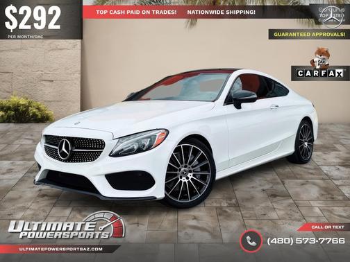 White 2017 Mercedes-Benz C-Class