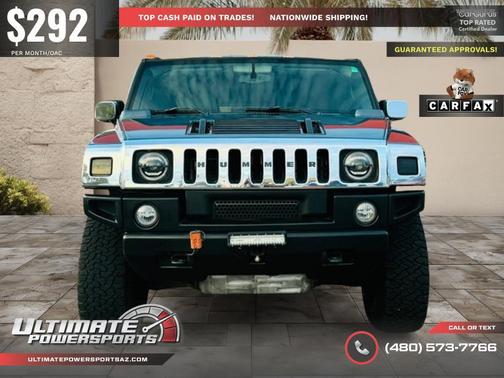 Blue 2005 Hummer H2 Base