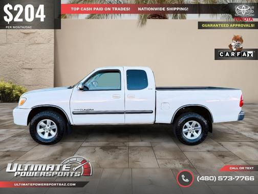 Natural White 2005 Toyota Tundra SR5