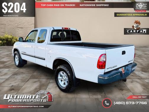 Natural White 2005 Toyota Tundra SR5