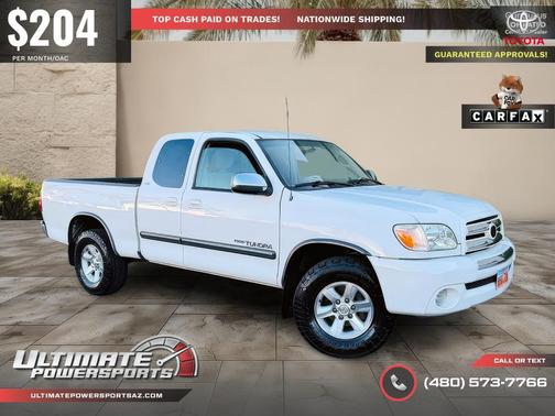 Natural White 2005 Toyota Tundra SR5
