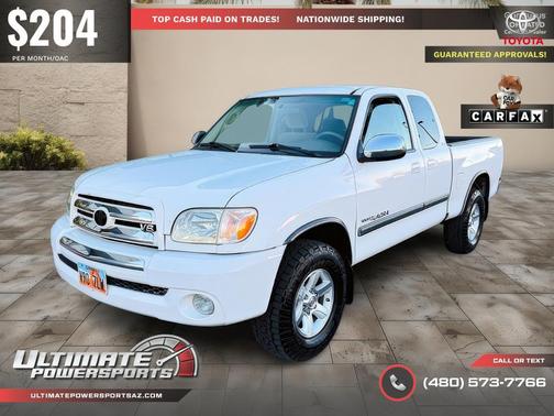Natural White 2005 Toyota Tundra SR5