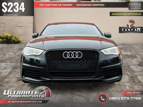 Brilliant Black 2015 Audi A3 2.0T Premium Plus