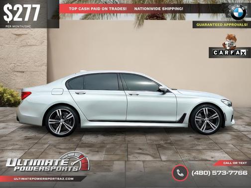Glacier Silver Metallic 2016 BMW 740 ~ M Sport Pkg
