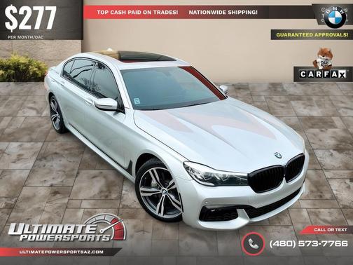 Glacier Silver Metallic 2016 BMW 740 ~ M Sport Pkg