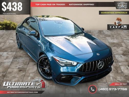 Denim Blue Metallic 2020 Mercedes-Benz AMG CLA 45 AMG CLA 45 4MATIC