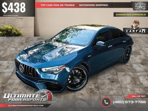 Denim Blue Metallic 2020 Mercedes-Benz AMG CLA 45 AMG CLA 45 4MATIC