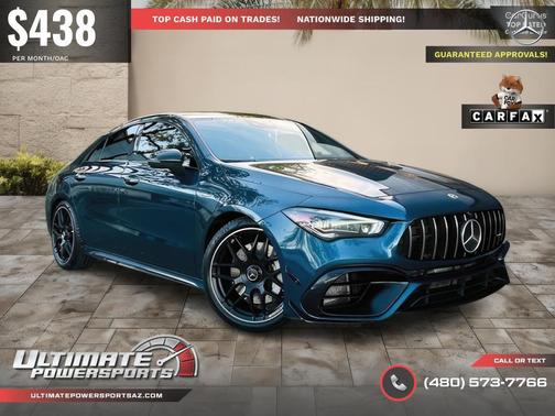 Denim Blue Metallic 2020 Mercedes-Benz AMG CLA 45 AMG CLA 45 4MATIC