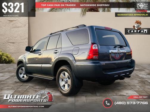 Gray 2007 Toyota 4Runner SR5