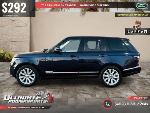 Loire Blue Metallic 2015 Land Rover Range Rover 3.0L Supercharged HSE