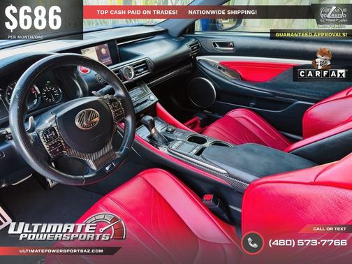 Ultrasonic Blue Mica 2.0 2017 Lexus RC F Base