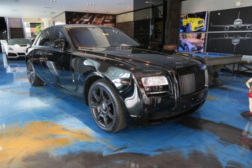 Diamond Black Metallic 2013 Rolls-Royce Ghost 4dr Sdn