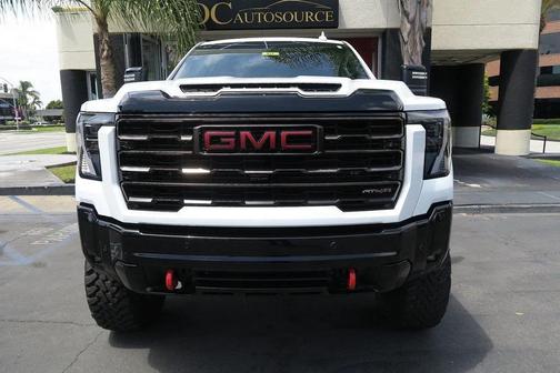 Summit White 2025 GMC Sierra 2500 AT4X