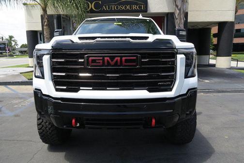 Summit White 2025 GMC Sierra 2500 AT4X