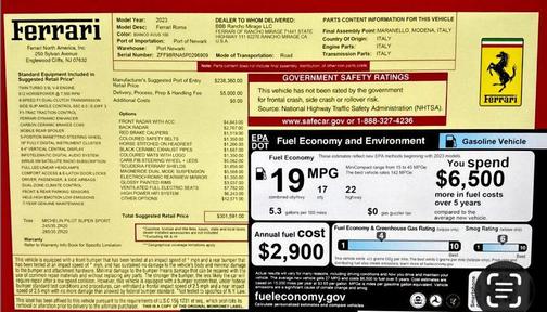 2023 Ferrari Roma Coupe