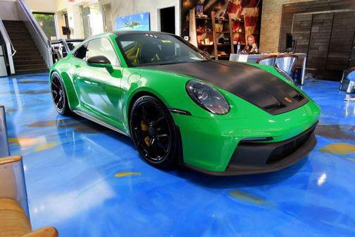 Python Green 2023 Porsche 911 GT3