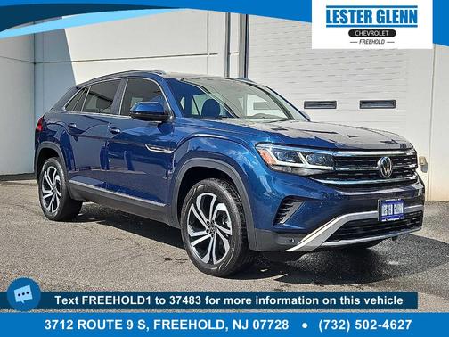 Tourmaline Blue Metallic 2023 Volkswagen Atlas Cross Sport 2.0T SEL