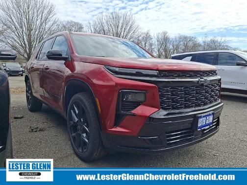 Radiant Red 2026 Chevrolet Traverse RS